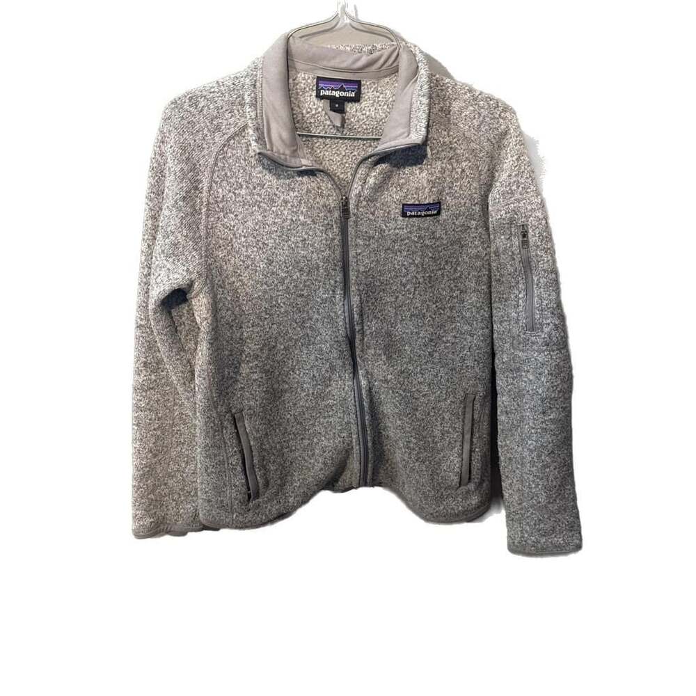 Patagonia Women's Better Sweater Full Zip Fleece Jacket in Grey Heather